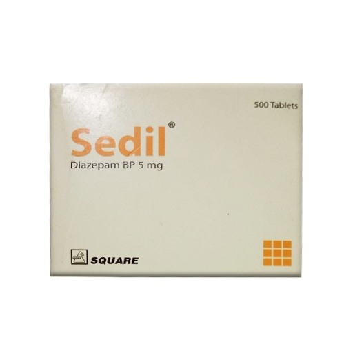 Diazepam packaging shown in the supplied photograph